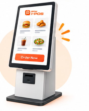 Self-service BOM i-POS ordering kiosk
